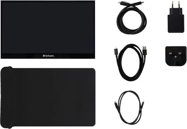 Монітор Verbatim 17,3" PMT-17 Portable Touch (32239), фото 1