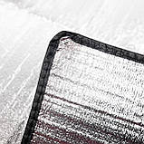 Підстилка під палатку 195х143 см алюмінієва плівка вологостійка підстилка кемпінг з фольгованим покриттям, фото 5