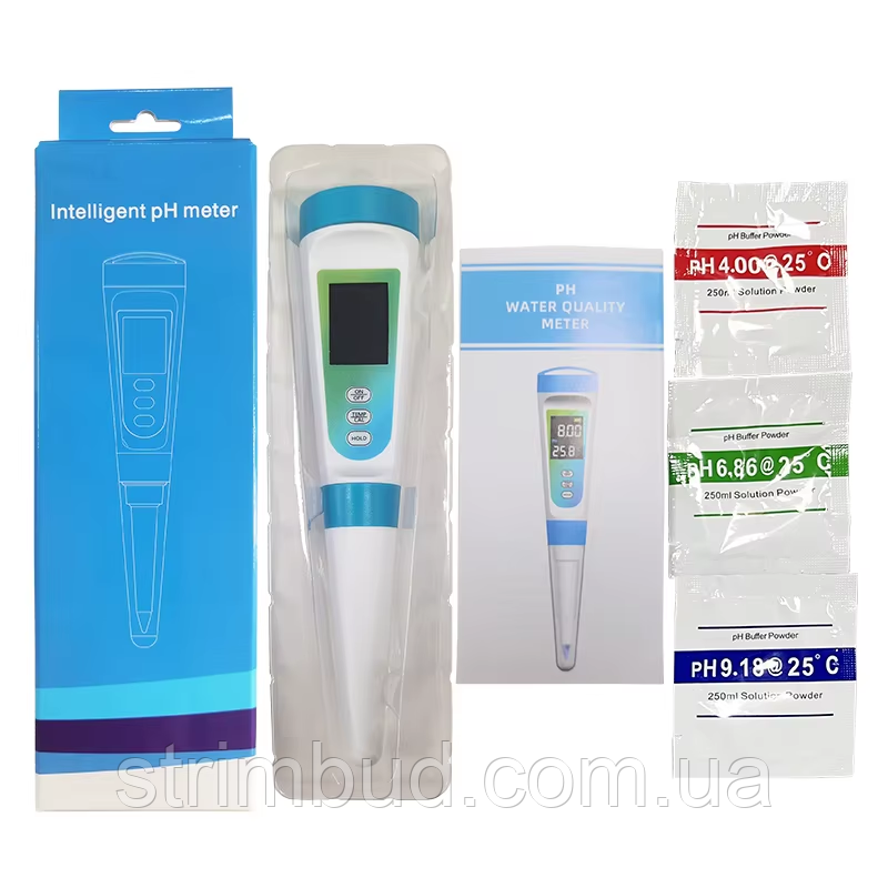 РH-метр з конічним електродом YY-1030, фото 1
