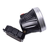 Налобний ліхтар акумуляторний 9х8х7 см 5 В 3 режими роботи LED HP-JG-3, фото 2