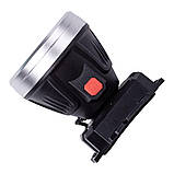 Налобний ліхтар акумуляторний 9х8х7 см 5 В 3 режими роботи LED HP-JG-3, фото 7