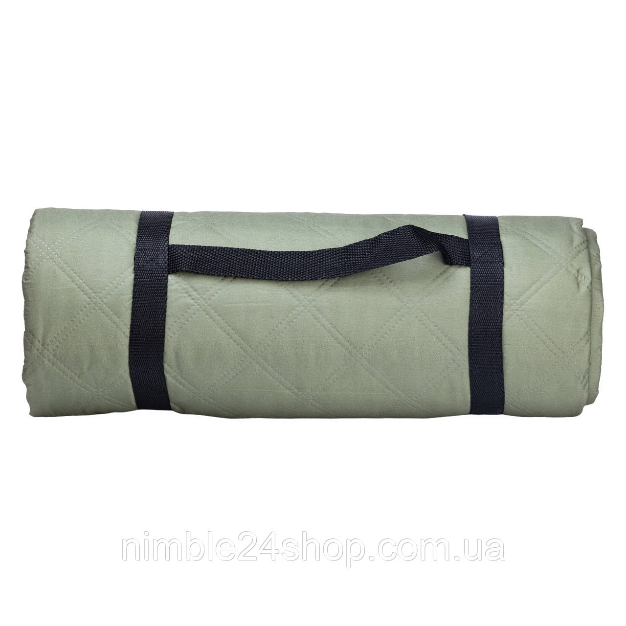 Великий туристичний коврик Karemat для кемпінгу водонепроникний 200 x 200 см хакі LU013GR