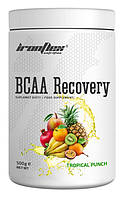 Амінокилоти ВСАА IRONFLEX BCAA Recovery 500 грам Смак : тропічний пунш