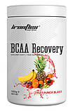 Амінокилоти ВСАА IRONFLEX BCAA Recovery 500 грам Смак : тропічний пунш, фото 3
