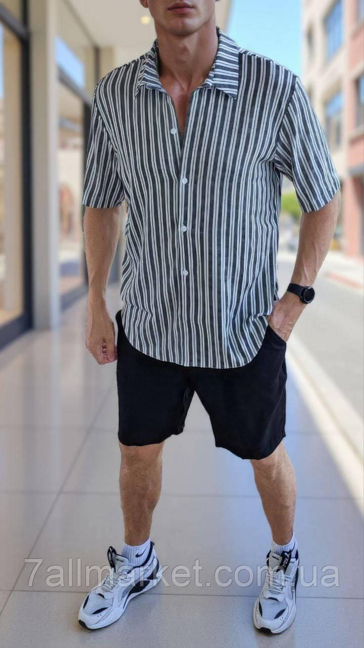 Сорочка чоловіча розміри: (46-56) (4кв) "LARA-2" недорого від прямого постачальника, фото 1