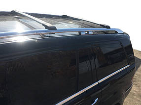 Перемички на рейлінги під ключ (2 шт) до 110 см Чорний для мерседес GL сlass X164