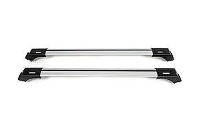 Багажник (поперечини) на звичайні рейлінги Skybar V1 (2 шт) до 110 см Сірий для мерседес EQB