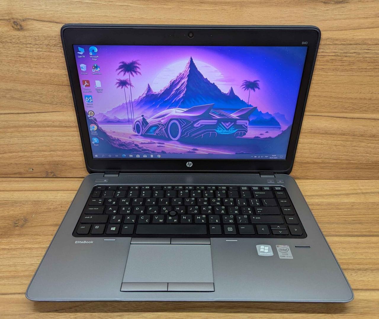 Б/в Ноутбук HP EliteBook 840 G1 14" 1366x768| Core i7-4600U| 8 GB RAM| 240 GB SSD| HD 4400