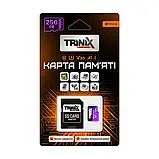 Карта пам’яті Trinix 256GB miсroSDXC з SD-адаптером U3 V30 A1, фото 3