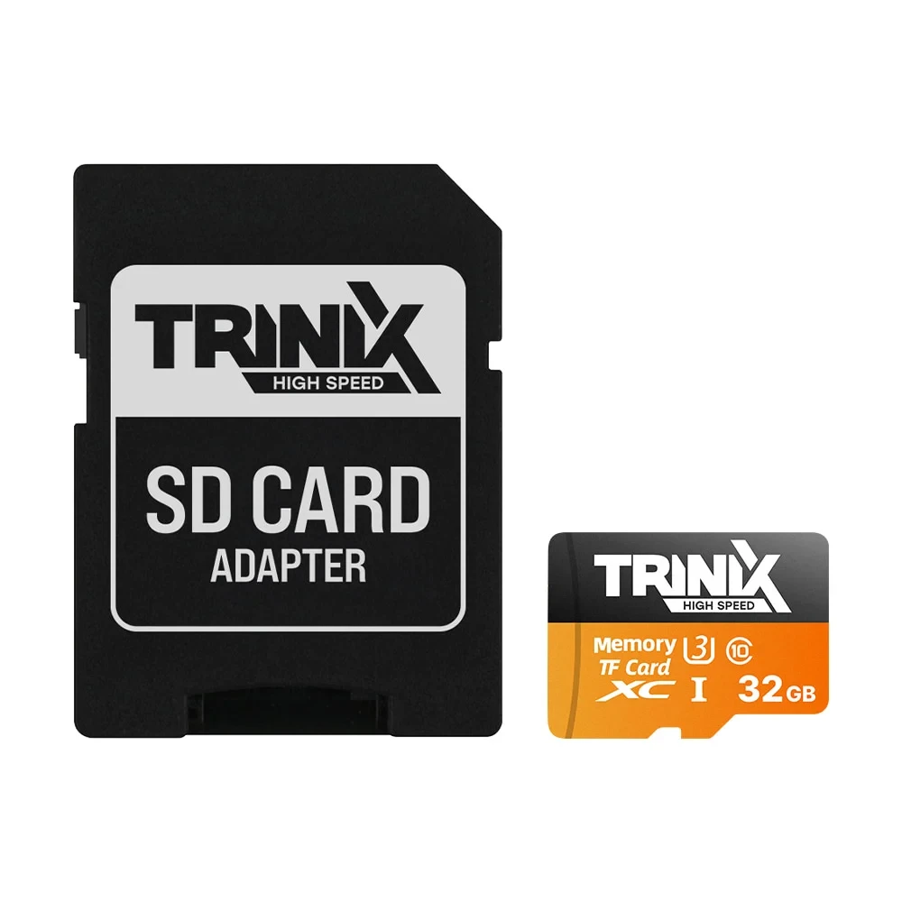 Карта пам’яті Trinix 32GB miсroSDXC з SD-адаптером U3 V30 A1, фото 1
