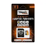 Карта пам’яті Trinix 32GB miсroSDXC з SD-адаптером U3 V30 A1, фото 3