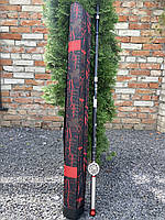 Готовий набір 13в1 Exclusive Red карбоновий телескоп  5,40 м зі зміною довжиною вбудованою котушкою з чохлом