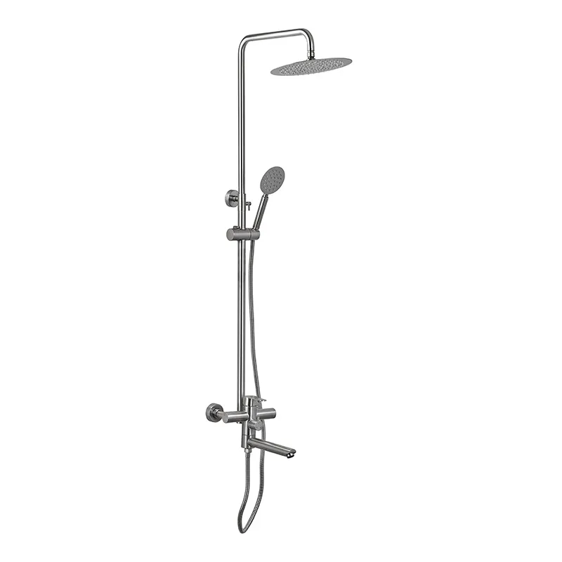 Душова колона зі змішувачем Mixxus DAX-007-J з неірж. сталі SUS304 (MI6075)