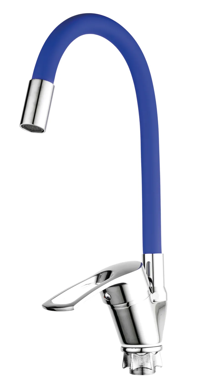 Змішувач для кухні Mixxus FANY 011 (Nut) Refl.Blue (без підводки) (MI6293)