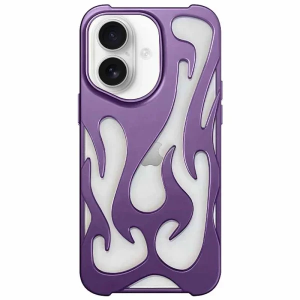 Чохол-накладка EpiK TPU WinFire для Apple iPhone 16 (6.1) Purple, фото 1