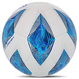 М'яч для футболу Molten F4A1000 біло-синій (розмір 4), фото 2