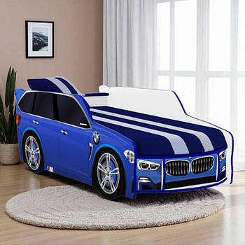 Ліжко машина БМВ ПРЕМІУМ 1800х800 КОМПЛЕКТ з матрацом