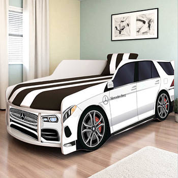 Ліжко машина МЕРСЕДЕС ПРЕМІУМ 1800х800 КОМПЛЕКТ з матрацом