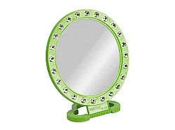 Дзеркало кругле з камінням 10см №В08/202 ТМ PRC