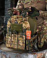 Тактична плитоноска мультикам швидке скидання Attack, військова плитоноска мультикам nvx wti pih