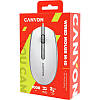 Миша Canyon M-10 USB White Grey (CNE-CMS10WG), фото 6