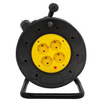 Популярний! Мережевий подовжувач Patron EXT-PN-CABREL-25B-4 25m 3*2.5mm2 (EXT-PN-CABREL-25B-4) - Краща якість тільки на