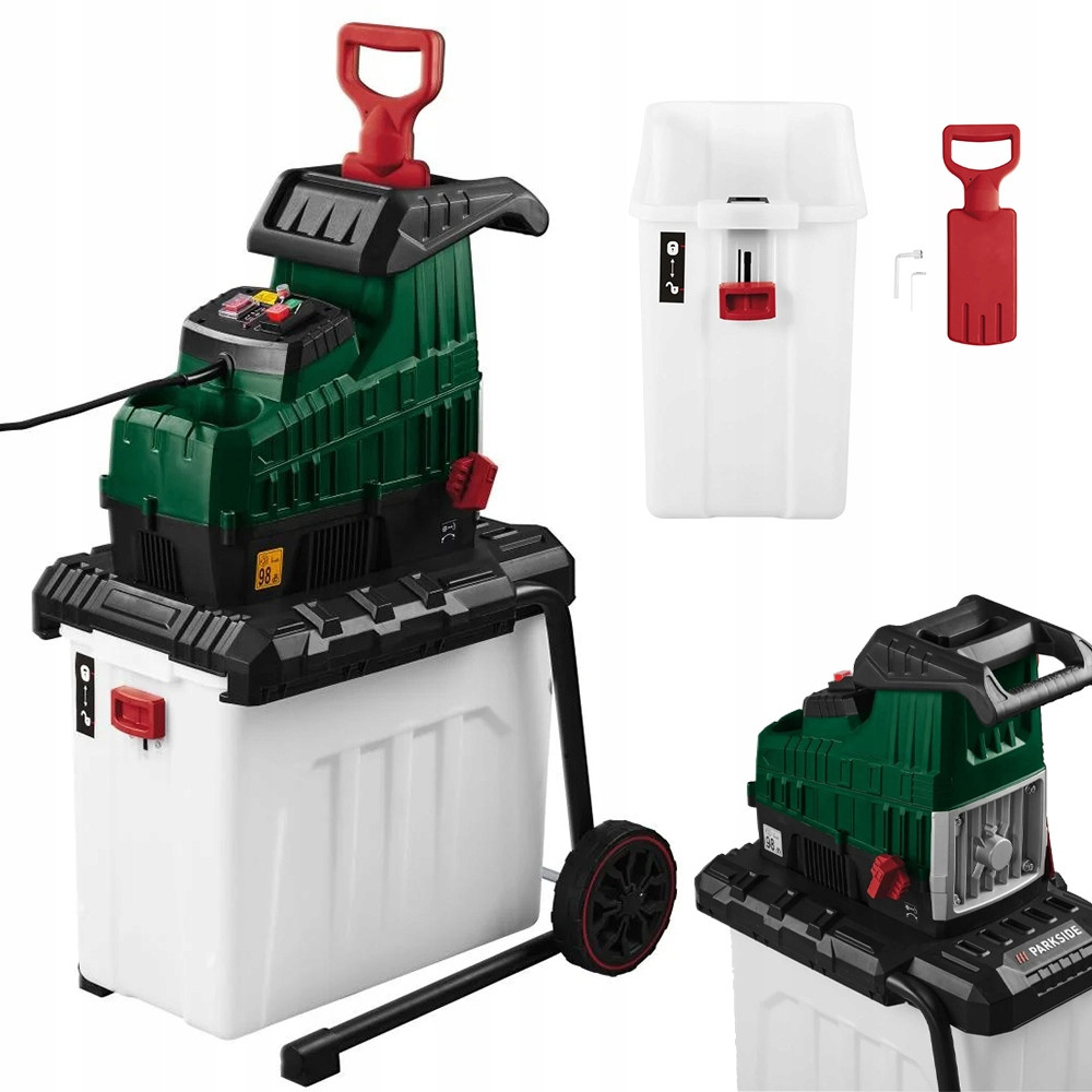 Подрібнювач гілок Parkside PWH 2800 C3, фото 1