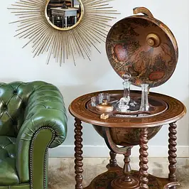 Глобус-бари для алкоголю