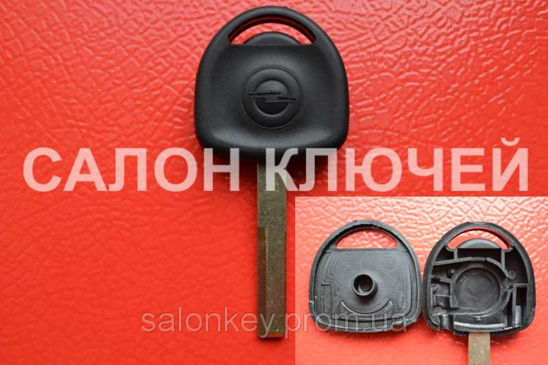 Opel ключ із місцем під чип Лезо HU43
