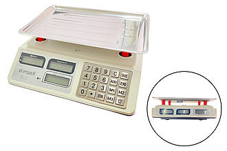 Ваги торговельні 50кг 6V металевий циферблат (WX5004)