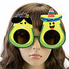 Окуляри карнавальні Авокадо, мексиканська вечірка, фото 2