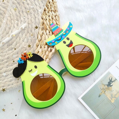 Окуляри карнавальні Авокадо, мексиканська вечірка, фото 1