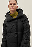 Короткий жіночий стьобаний пуховик Finn Flare FAD11011-200 чорний S, фото 5
