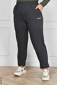 1160-32 Спортивні штани жіночі турецька двунитка батал (4 од: 54,56,58,60)