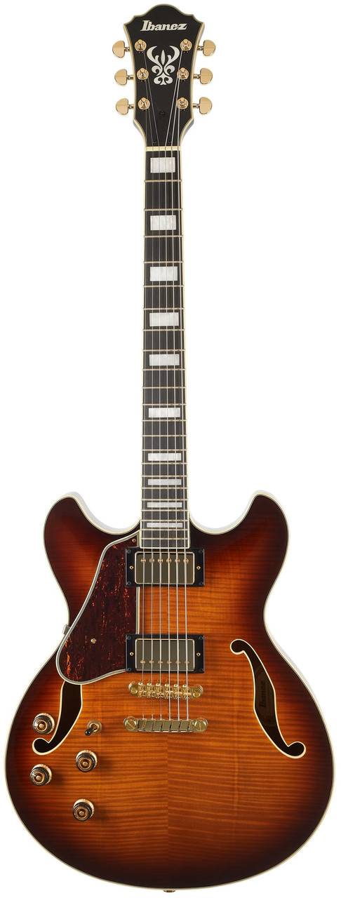 Лівостороння напівакустична гітара IBANEZ AS93FML VLS, фото 1