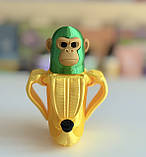 Шимпанзіні бананіні Chimpanzini bananini , шимпанзе з бананом іграшка-мем Italian Brainrot Італійські меми персонаж TikTok 11см, фото 5