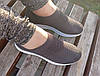 💥 Текстильні легкі сірі кросівки унісекс, розміри 37, 40, 41, фото 8