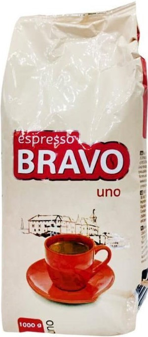 Кава в зернах Espresso Bravo Uno (Red) 1000г