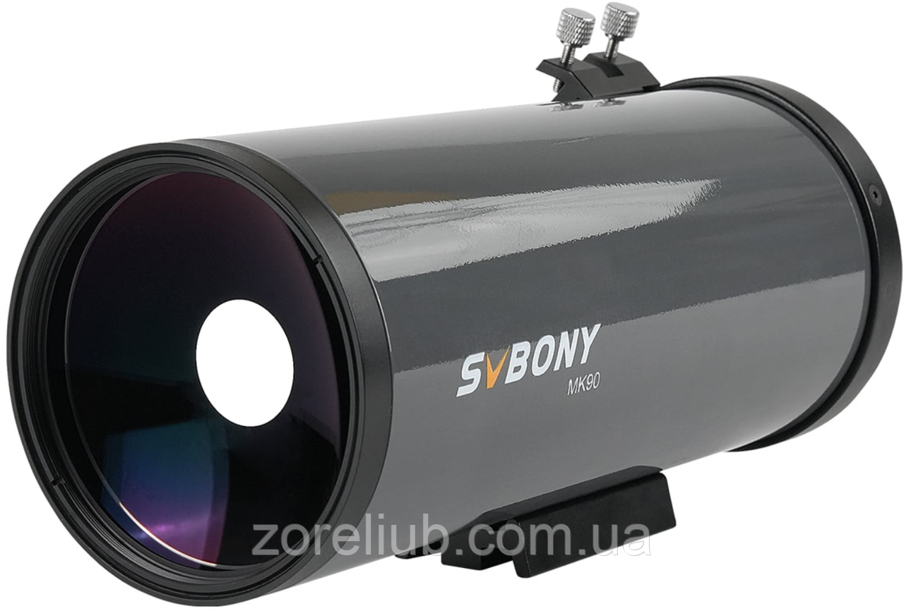 Максутов-Касегрен телескоп SVBONY MK90 1250 мм f/13.9 для планетних і місячних спостережень, фото 1