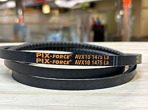 Ремінь клиновий ЗУБ AVX10х1475 La - PIX India Original