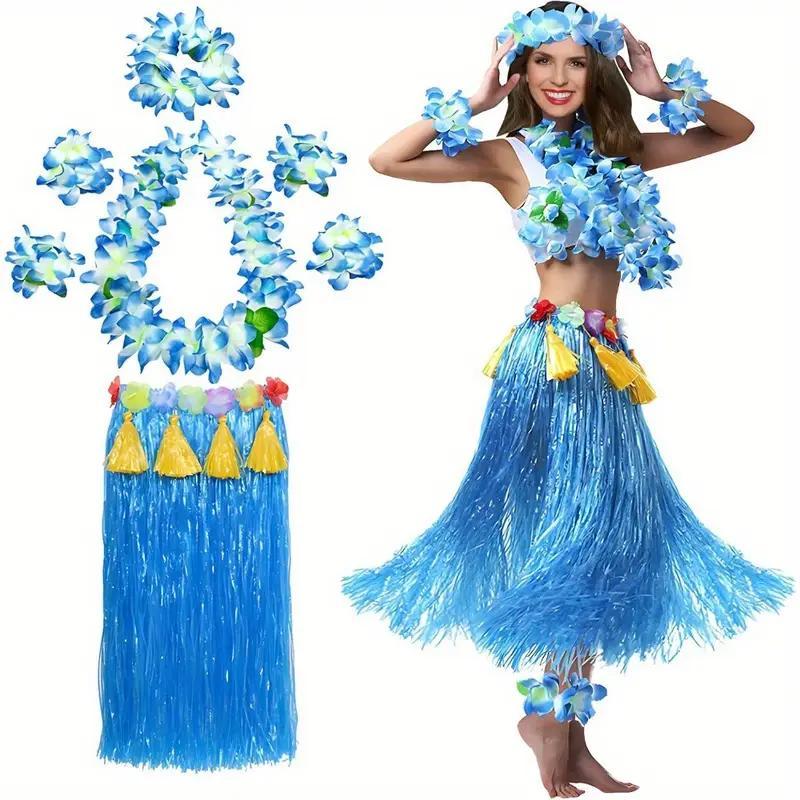 Роскошный Гавайский костюм для гавайской вечеринки, вотосссии, фото 1