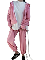 Костюм жіночий тринитка (штани та худі) BBD-1539 (42 - 46 р.) Барби