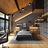 Ліжко Line 180*200см Dark Grey з механізмом та м'яким узголівьям, фото 5