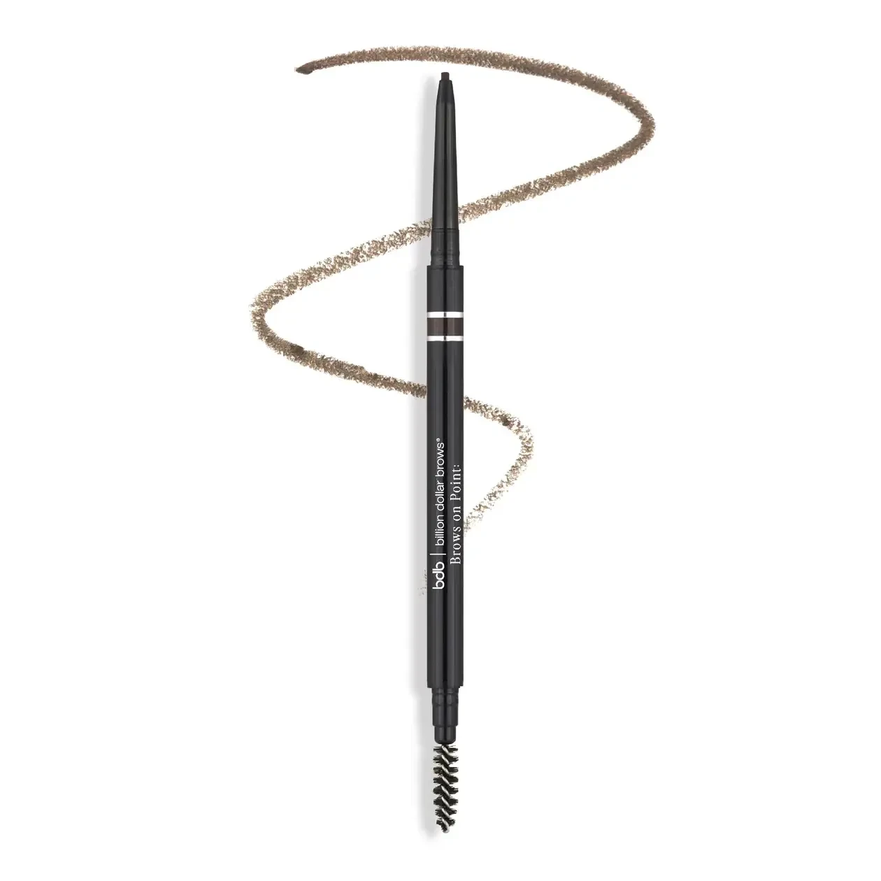 Тонкий олівець для брів Billion Dollar Brows Micro Pencil Mini Taupe 0.06 г, фото 1