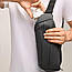 Сумка чоловіча поясна через плече містка спортивна бананка Just сіра, фото 9
