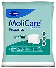 Еластичні сітчасті штанці для фіксації прокладок короткі MoliCare Fixpants XL 100-160 см 5 шт.