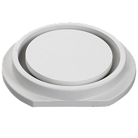 PCircle 1601 гіпсовий дифузор прихованого монтажу в стелю із гіпсокартону, Ventmann (Литва)