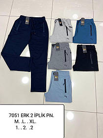 Чоловічі спортивні штани з прямим низом