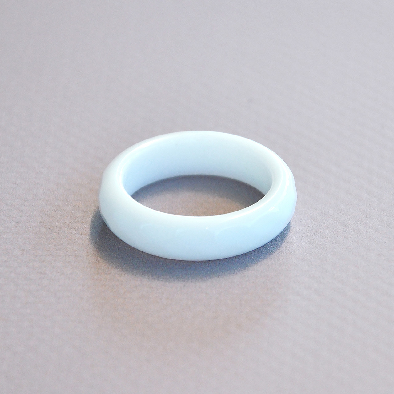 Каблучка з каменю агат з гранями РОЗМІР 20, фото 1