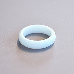 Каблучка з каменю агат з гранями РОЗМІР 20